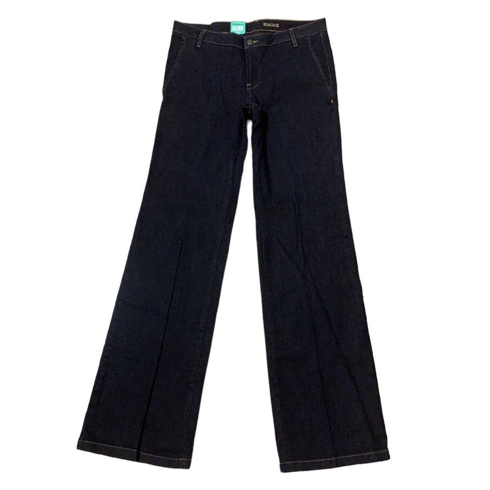 MNG By MANGO Simone Bootcut Trouser Dark Blue Jeans NWT